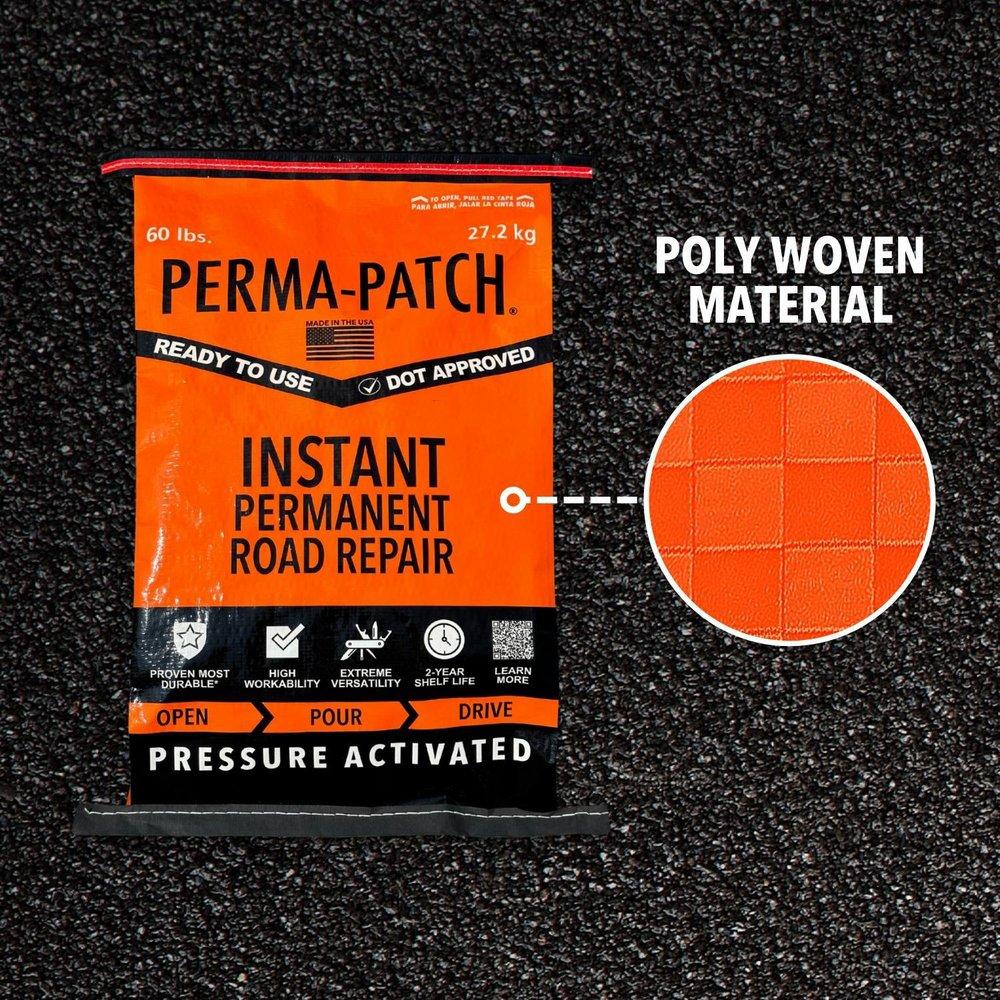 Perma-Patch Black Asphalt Cold Patch in Black 
