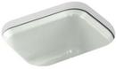 KOHLER Sea Salt&trade; 15 x 12-3/8 in. Undermount Cast Iron Bar Sink 