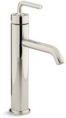 KOHLER Vibrant&reg; Polished Nickel Single Handle Vessel Filler Bathroom Sink Faucet 