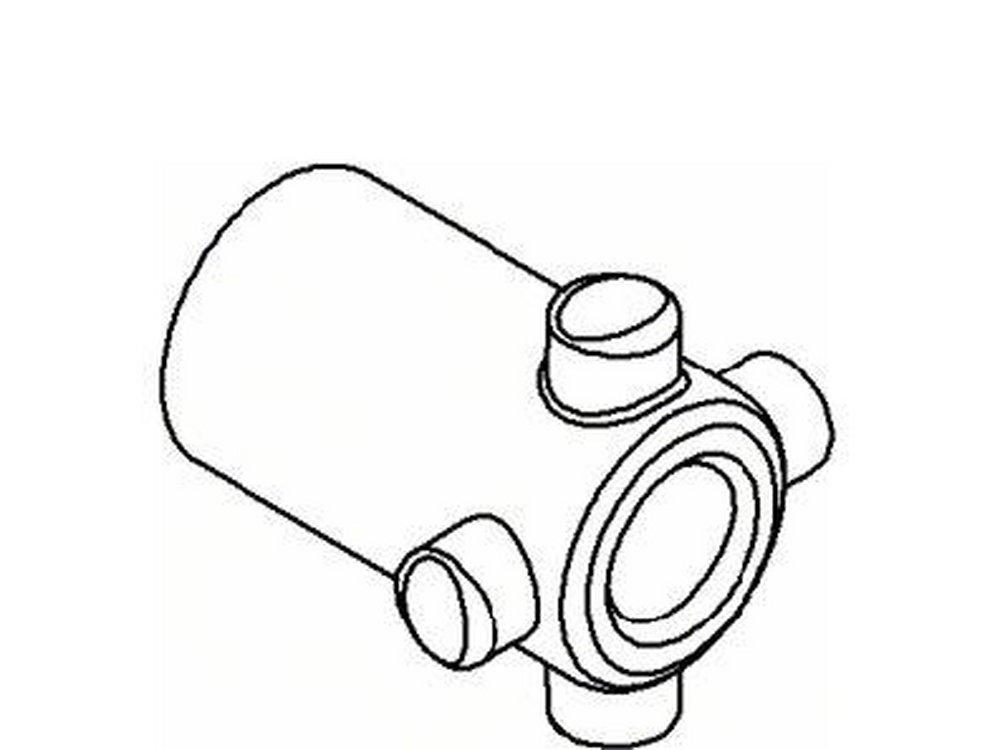 KOHLER Bright Chrome Stem Adapter 