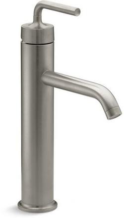 Single Handle Vessel Filler Bathroom Sink Faucet in Vibrant&reg; Brushed Nickel