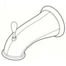 Pfister Polished Chrome 1/2 x 6-5/32 in. NPT Metal Tub Spout 