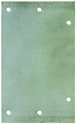 3-1/2 x 6 in. 16 Gauge Fha Plate