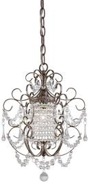 Minka Lavery Westport Silver 60 W 1-Light Mini Chandelier 