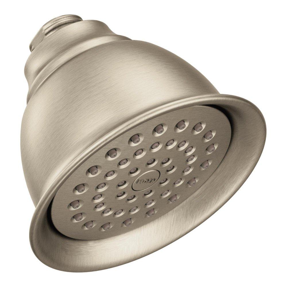 Moen Brushed Nickel Single Function Full Showerhead 