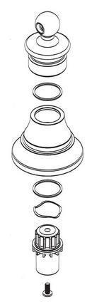 Moen Oil Rubbed Bronze Handle HUB W Spread Lavatory 