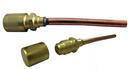 Line Service Valve with Cap and 2 x 3/16 in. OD Copper Tube