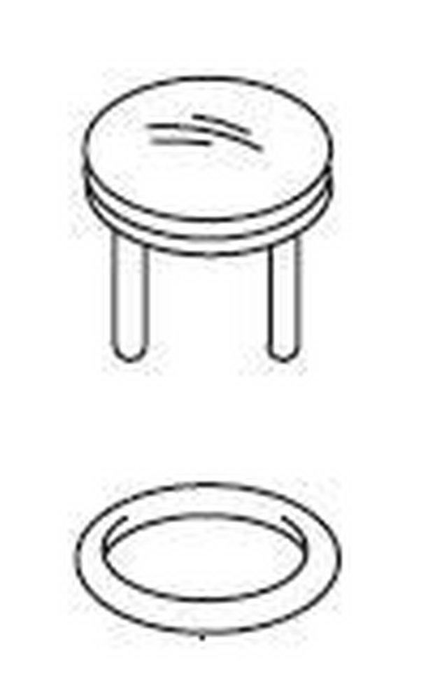 KOHLER Polished Chrome Stopper 