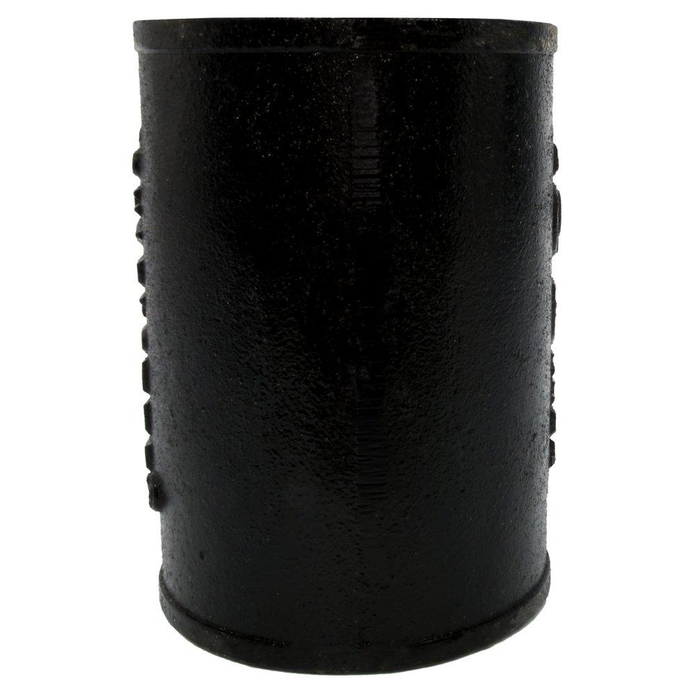 Black Spigot x Spigot x FNPT NH-119 Domestic Cast Iron Sanitary Tee 