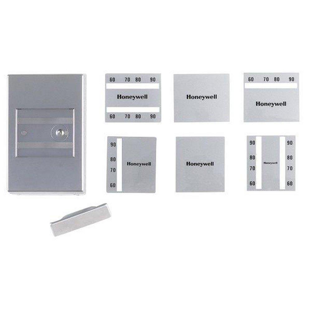 Honeywell Satin Chrome TP970, TP971, TP972 and TP973 Pneumatic Thermostats 
