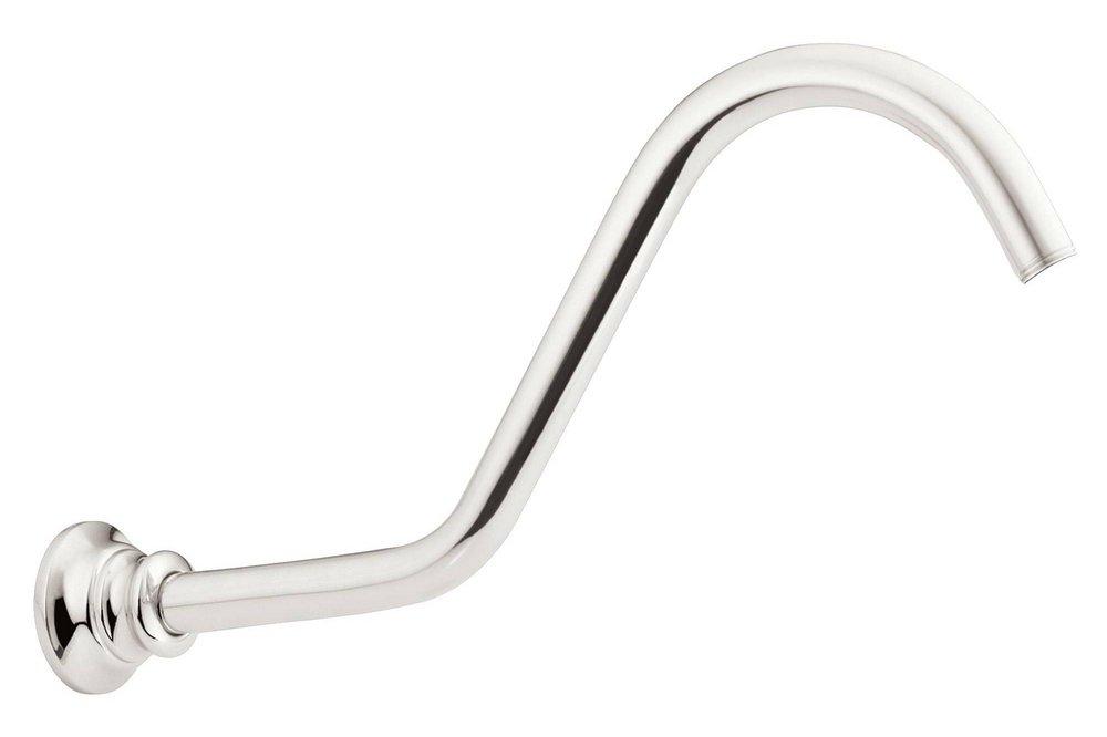 Moen Polished Nickel Rainfall Shower Arm and Flange Kit 