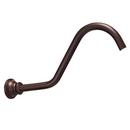 14 in. Rainfall Shower Arm and Flange in Oil Rubbed Bronze