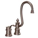 2-Hole Bar Faucet with Single Lever Handle in Oil Rubbed Bronze