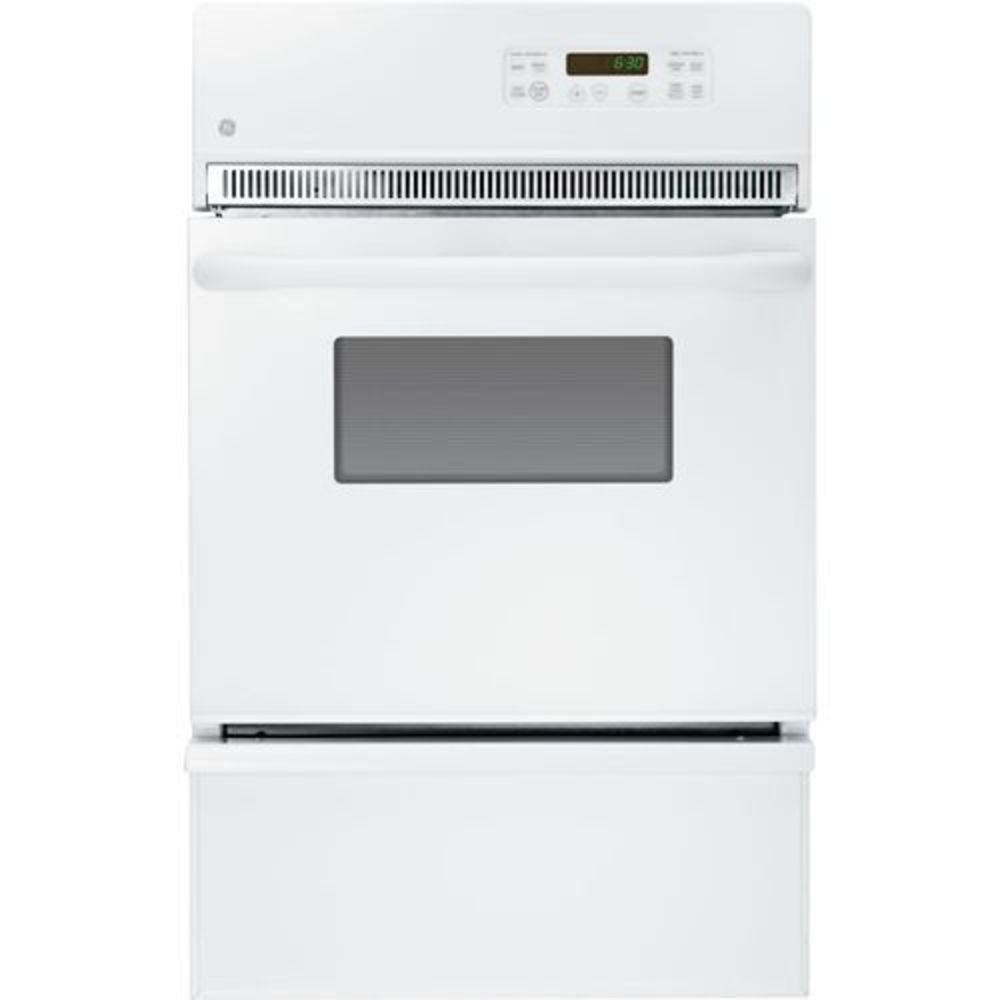 GE&reg; White Built-In Gas Oven 