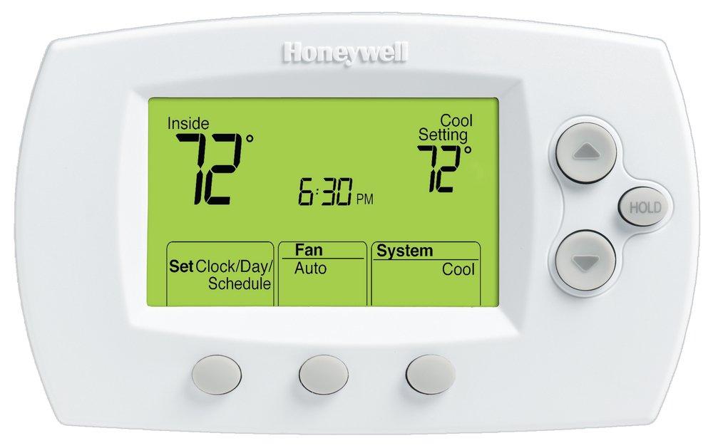 Honeywell Home Premier White&reg; 1H/1C Programmable Thermostat 