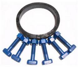 4 in. Corten Steel Bolt and Gasket Pack