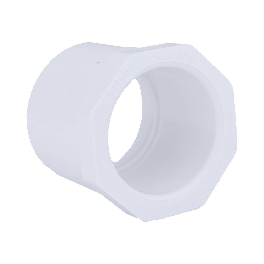 White PVC Schedule 40 Bushing 