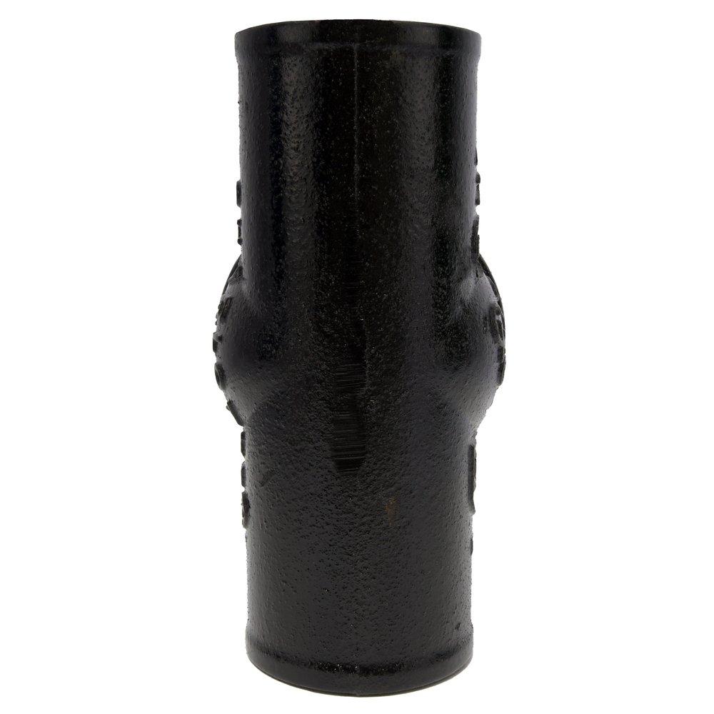 Black Spigot x FNPT Cast Iron Test Tee 