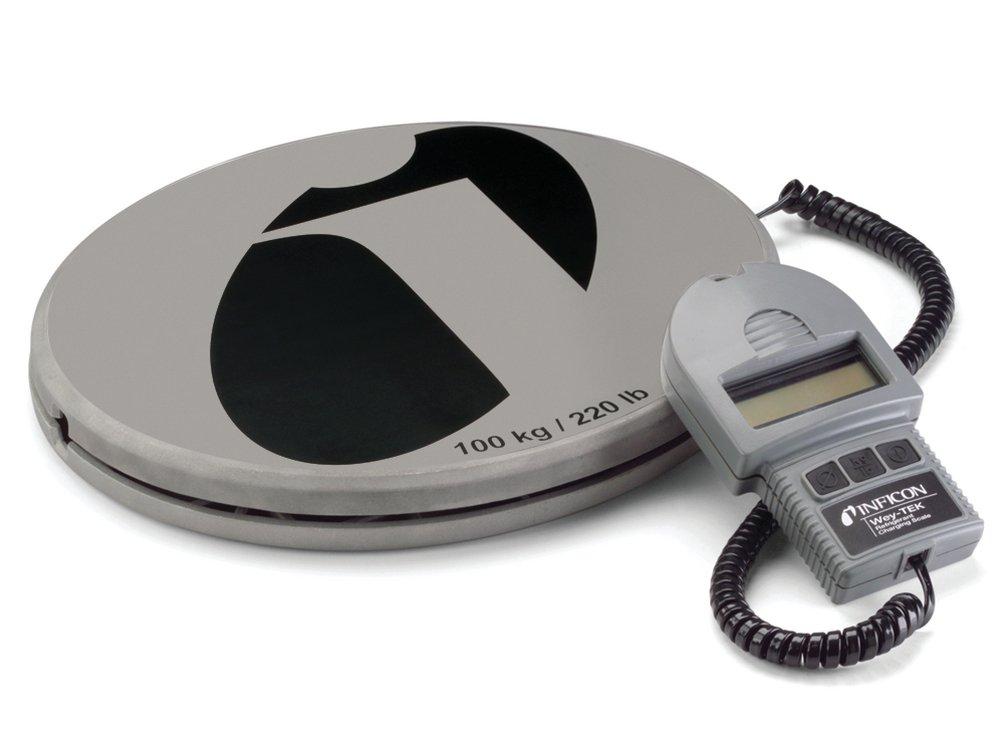 Inficon Silver Refrigerant Scale 