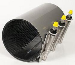 3-1/2 x 16 in. Stainless Steel Repair Clamp