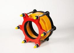 14 x 12 in. Shop Coated Restraint Joint Reducing Ductile Iron Coupling