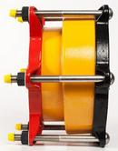 Romac Industries Shop Coated Restraint Joint Reducing Ductile Iron Coupling 