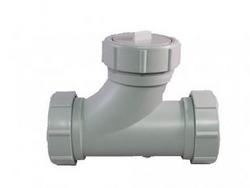 1-1/2 in. Mechanical Joint Straight and Sanitary Schedule 40 Polypropylene Tee