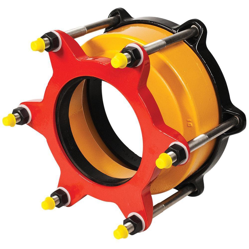 Romac Industries 4 X 5 Stainless Steel Straight Transition Coupling 4.00-4.00 