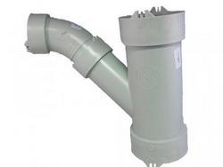 4 x 4 x 2 in. Enfusion Socket Polypropylene Combination Wye