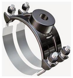3-1/2 x 1-1/2 in. Iron Double Strap Saddle