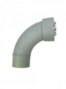 3 in. Socket x Spigot Enfusion Straight, Street and Long Sweep Polypropylene 90 Degree Elbow with 1/4 Degree Bend