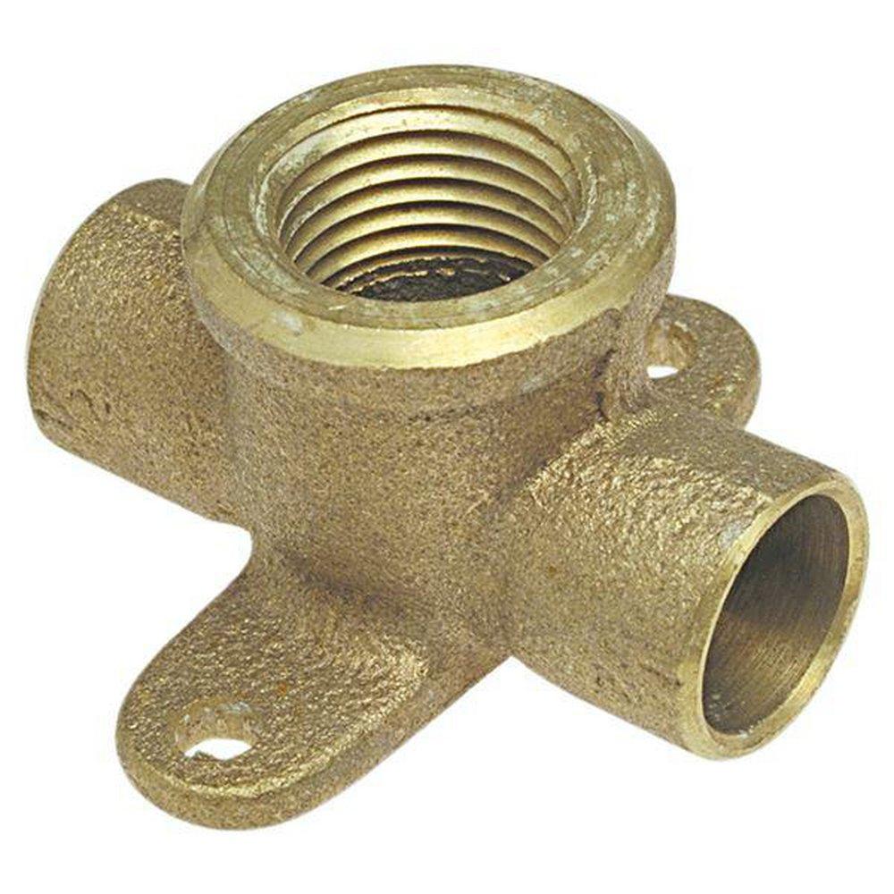 Not For Potable Use 3/4 Cast Copper X Copper X Female DE Tee 