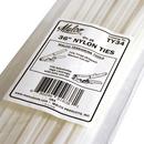Malco White Cable Tie in White (Pack of 25) 