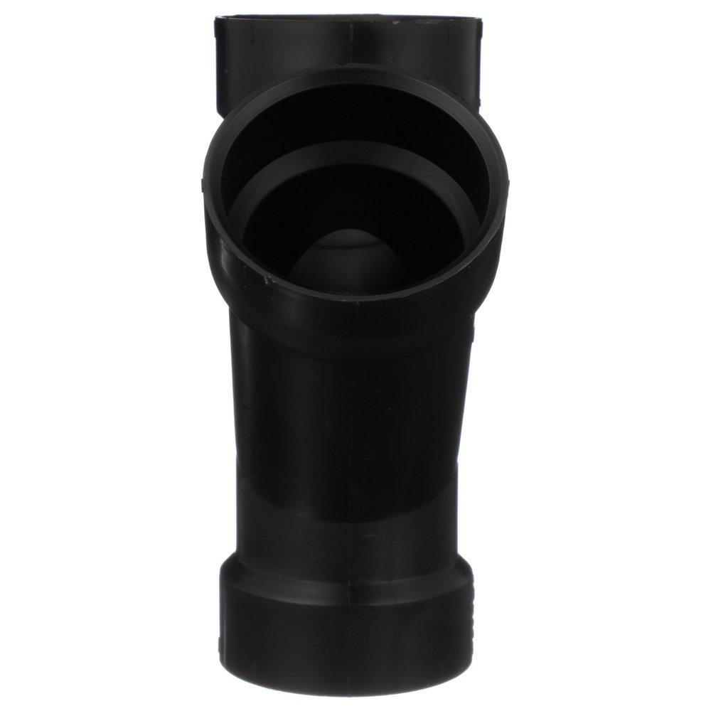 Black ABS DWV Double Wye 