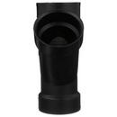 Black ABS DWV Double Wye 