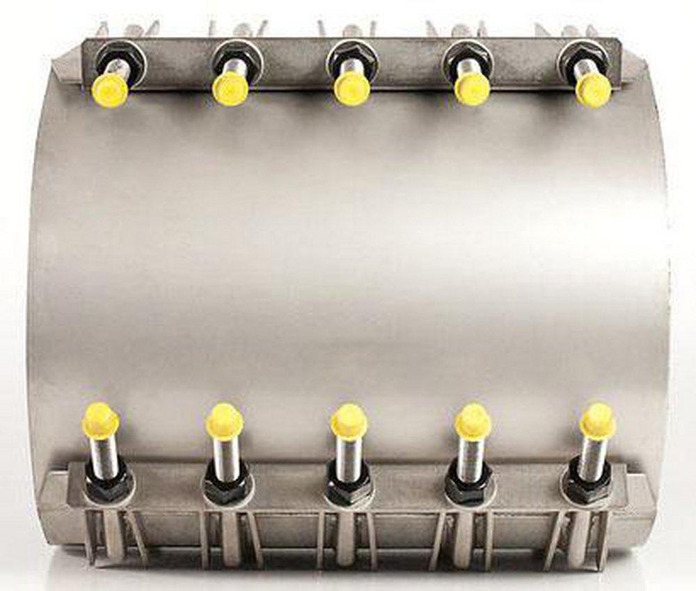 Romac Industries 16 X 20 Stainless Steel Repair Clamp 17.10-18.30 