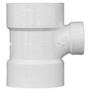 White PVC DWV Sanitary Tee 