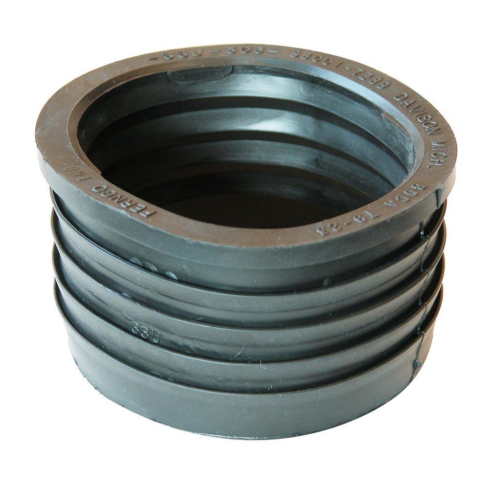 Fernco 3 in. Hub x Cast Iron Service Schedule 40 Weight Donut