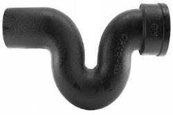 4 in. Spigot x Hub Cast Iron Running Trap