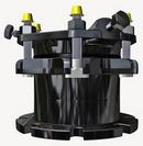 Romac Industries Ductile Iron Steel Pipe and Cast Iron Pipe Restrained Flange Adapter 