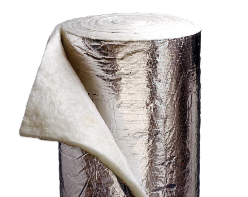 Johns Manville 1-1/2 x 48 in. 75 ft. Foil Scrim Kraft Duct Wrap 