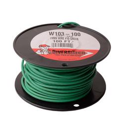 100 ft. 10 ga Stranded Wire in Green