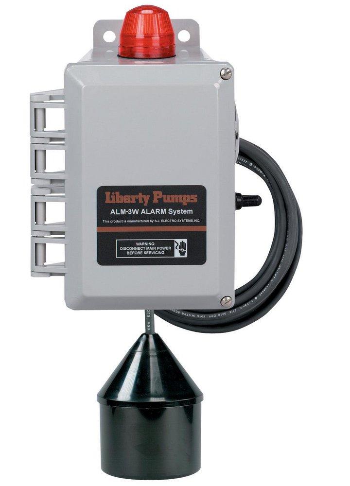 Liberty Pumps Black Indoor/Outdoor High Liquid Level Alarm 