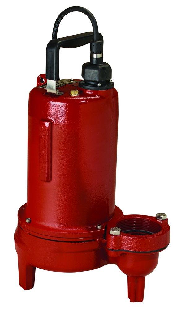 Liberty Pumps 1 hp 8 A 10 ft. Cord Single Phase Submersible Sewage Pump 