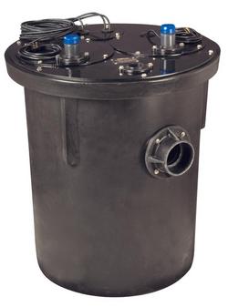 3/4 hp 115V Duplex Sewage System