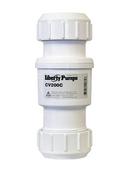 Liberty Pumps White PVC Compression Check Valve 