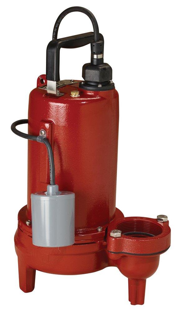 Liberty Pumps Red 1 hp Automatic Submersible Pump with Piggyback Float Switch 