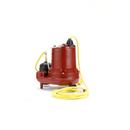 4/10 HP 115V Cast Iron High Temperature Effluent Pump 