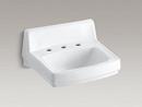 KOHLER White Wall Mount Basin 