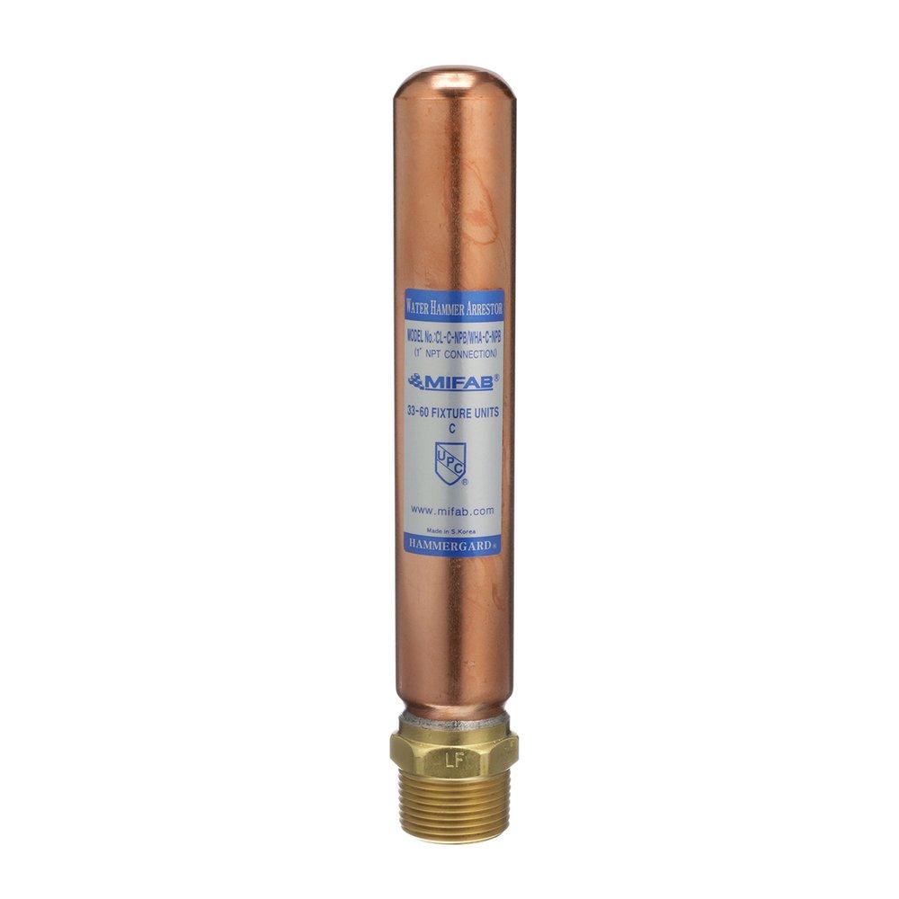 Mifab Copper MPT Water Hammer Arrestor 